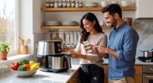 air fryer temperature and time conversions