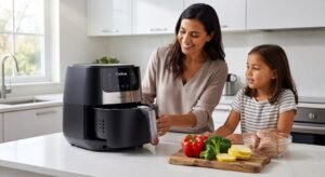 air fryer with turbofry branding