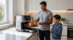 air fryers with rotisserie baskets