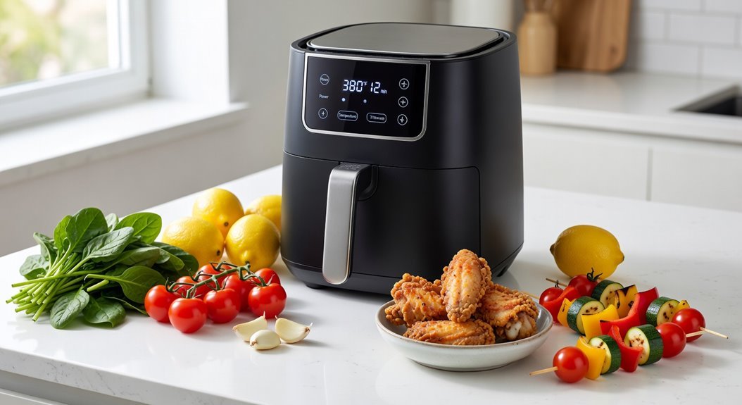basket style air fryer for most oven for large batches