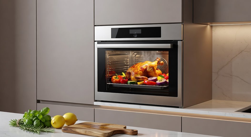 built in oven with air fryer convection
