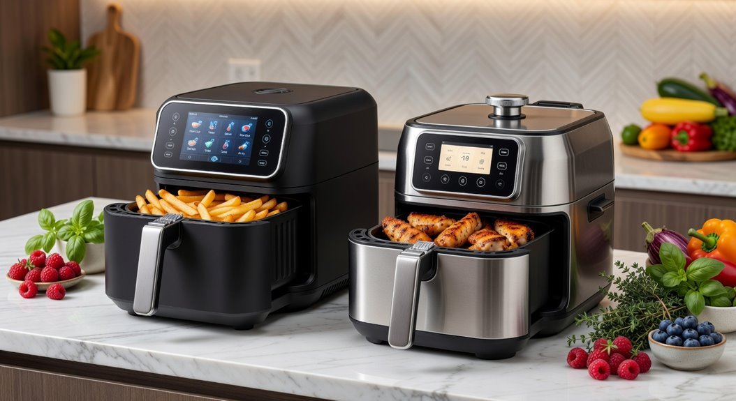 chefman large capacity fast practical kitchenaid premium oven style control
