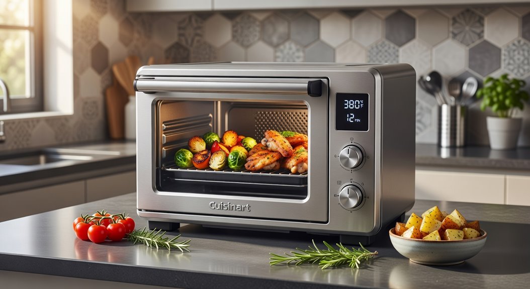 compact cuisinart oven excels versatile but timing quirks