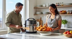 crock pot 4 5 qt programable multi cooker air fryer