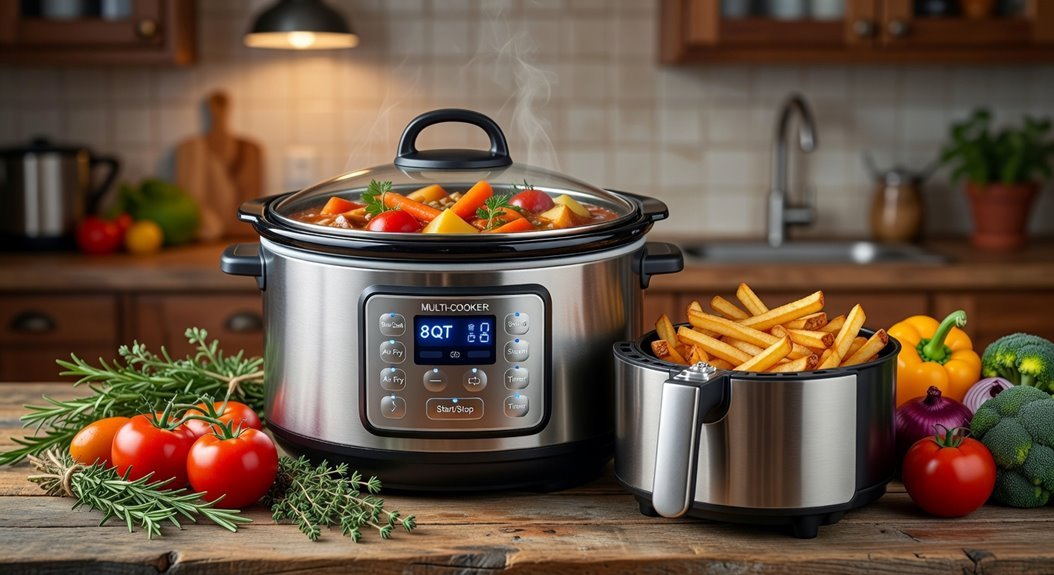 crock pot 8 quart dual cook synchronized
