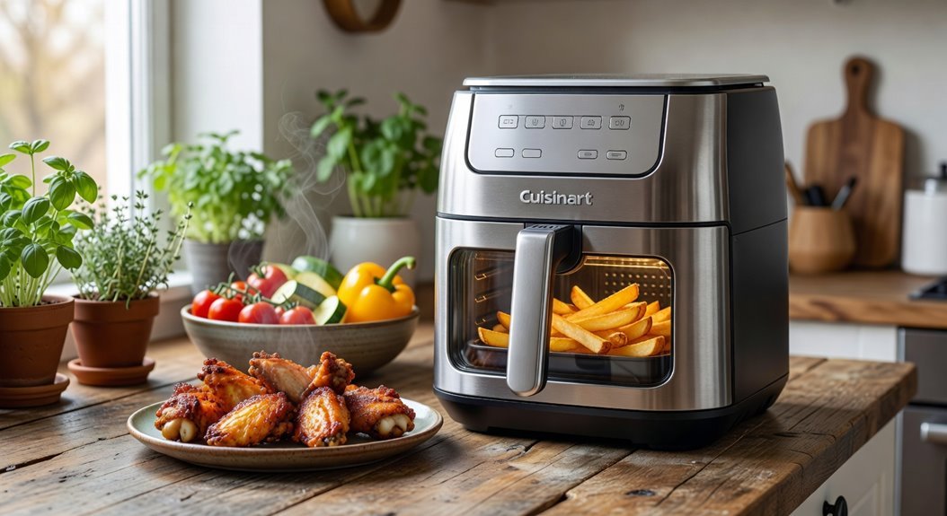 cuisinart air fryer parts and cleaning