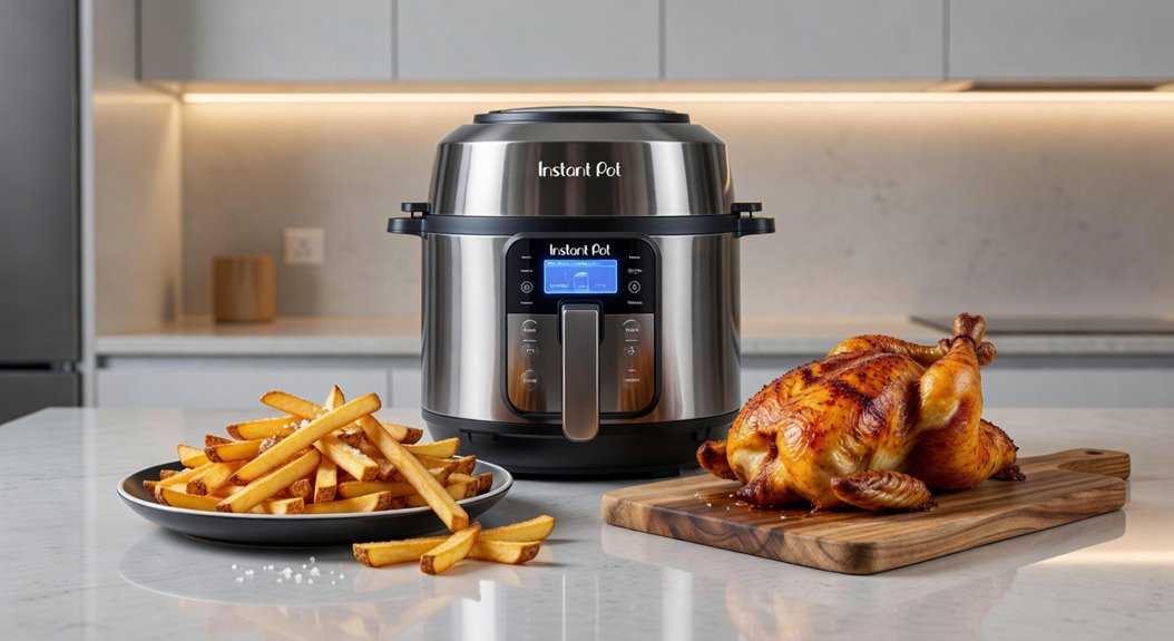 instant pot air fryer versatile dual lid sizes price