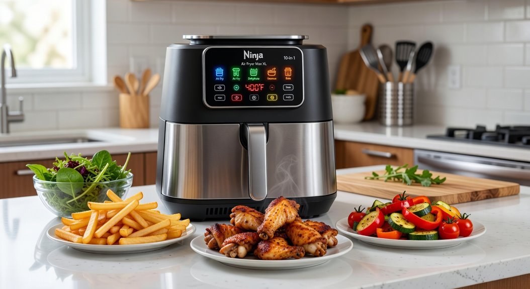 ninja air fryer max xl 5 5 quart 1800w convection