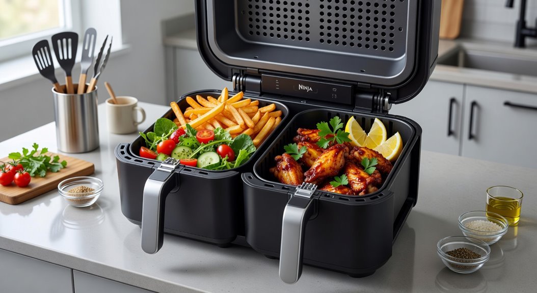ninja dual zone air fryer versatility