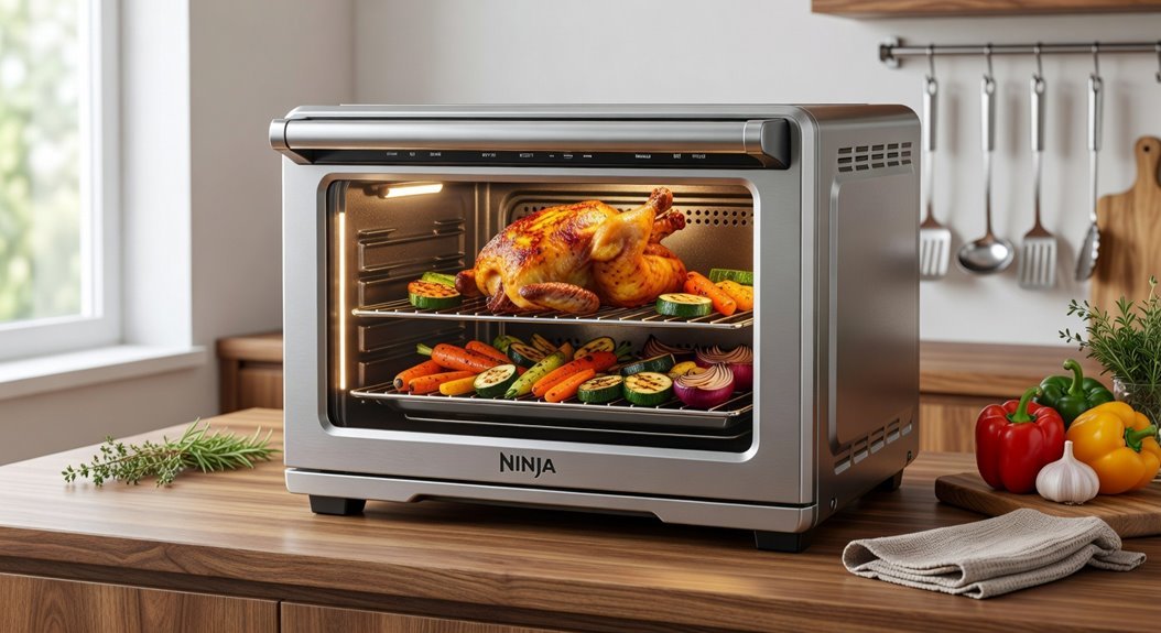 ninja oven multitasks efficiently