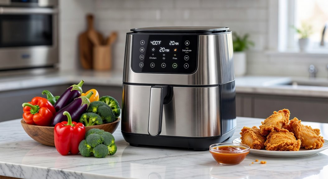 old school knob driven air fryer