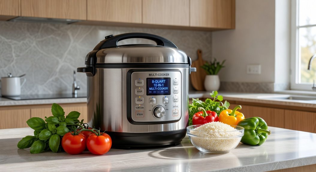 removable pot dishwasher safe cleanup friendly