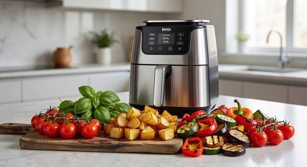 set up ninja air fryer pro