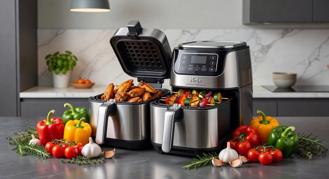 smart finish for even browning airflow