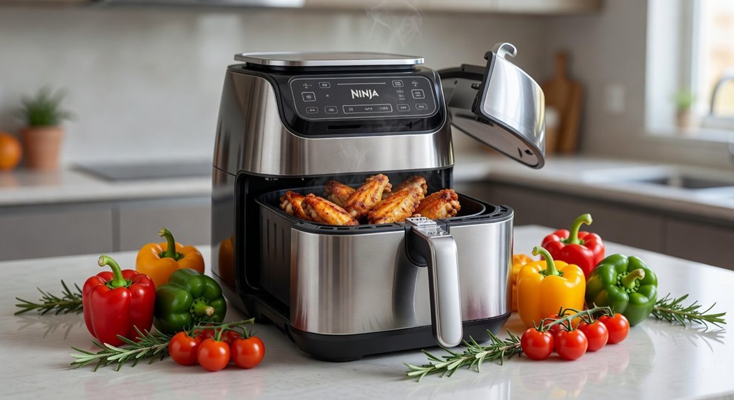 steam combo moist inside crispy outside