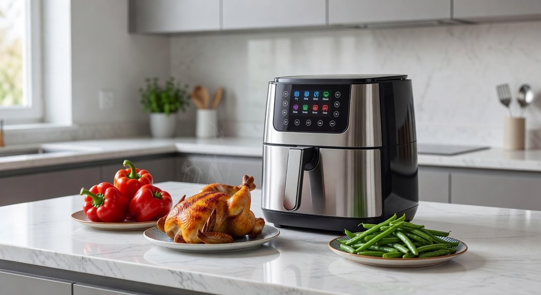 topzee air fryer modes and controls